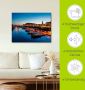 Artland Artprint Hamburg Havenpanorama met Michel als artprint van aluminium artprint voor buiten artprint op linnen poster in verschillende maten. maten - Thumbnail 4