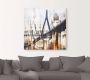 Artland Artprint Hamburg Skyline collage III als artprint op linnen muursticker in verschillende maten - Thumbnail 2