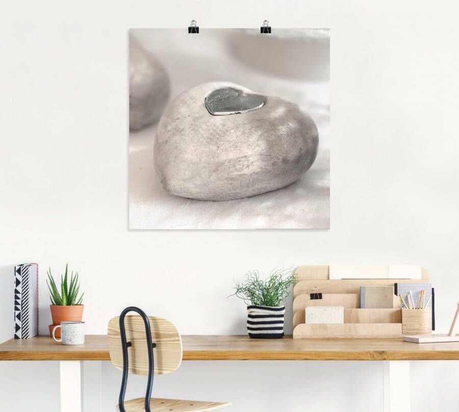 Artland Artprint Harten als artprint op linnen poster muursticker in verschillende maten