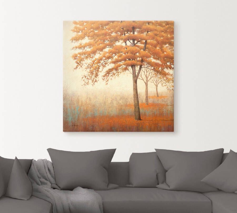 Artland Artprint Herfst boom I als artprint op linnen poster in verschillende formaten maten