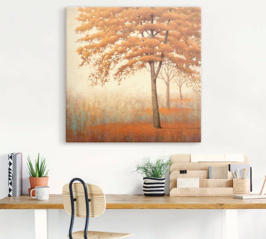 Artland Artprint Herfst boom I als artprint op linnen poster in verschillende formaten maten