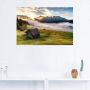 Artland Artprint Herfst in Beieren als artprint van aluminium artprint op linnen muursticker verschillende maten - Thumbnail 2