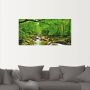 Artland Artprint Herfstbos rivier Smolny als artprint op linnen poster muursticker in verschillende maten - Thumbnail 2