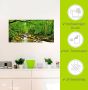 Artland Artprint Herfstbos rivier Smolny als artprint op linnen poster muursticker in verschillende maten - Thumbnail 5