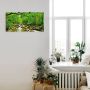 Artland Artprint Herfstbos rivier Smolny als artprint op linnen poster muursticker in verschillende maten - Thumbnail 4