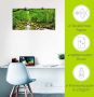 Artland Artprint Herfstbos rivier Smolny als artprint op linnen poster muursticker in verschillende maten - Thumbnail 5