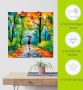 Artland Artprint Herfstige wandeling in het park als artprint van aluminium artprint voor buiten artprint op linnen poster muursticker - Thumbnail 5