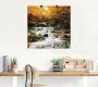 Artland Artprint Herfstige waterval als poster muursticker in verschillende maten - Thumbnail 2