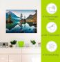 Artland Artprint Herfstscène van de Hintersee voor de Alpen als artprint van aluminium artprint voor buiten artprint op linnen poster muursticker - Thumbnail 5