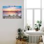 Artland Artprint Het meer in de kleuren van de wolken als artprint van aluminium artprint voor buiten artprint op linnen poster muursticker - Thumbnail 4