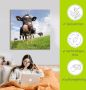 Artland Artprint Holstein-koe met enorme tong als artprint van aluminium artprint voor buiten artprint op linnen poster muursticker - Thumbnail 5