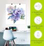 Artland Artprint Hortensia's als artprint op linnen poster in verschillende formaten maten - Thumbnail 5