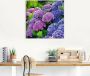 Artland Artprint Hortensia's in de tuin als artprint van aluminium artprint voor buiten artprint op linnen poster muursticker - Thumbnail 3