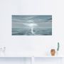 Artland Artprint Ijsblauwe zee als artprint van aluminium artprint voor buiten artprint op linnen poster muursticker - Thumbnail 2