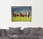 Artland Artprint IJslandse paarden VII als artprint op linnen poster muursticker in verschillende maten - Thumbnail 3