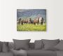 Artland Artprint IJslandse paarden VII als artprint op linnen poster muursticker in verschillende maten - Thumbnail 4