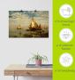Artland Artprint op linnen In de lagune bij Venetië gespannen op een spieraam - Thumbnail 4
