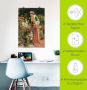 Artland Artprint In de tuin van het Beis als artprint van aluminium artprint op linnen muursticker of poster in verschillende maten - Thumbnail 5