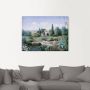 Artland Artprint Italiaanse zomer als artprint op linnen poster in verschillende formaten maten - Thumbnail 4