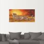 Artland Artprint Jachtluipaard als artprint van aluminium artprint voor buiten artprint op linnen poster muursticker - Thumbnail 3