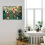 Artland Artprint Japanse kers Sakura bloemen als artprint op linnen poster in verschillende formaten maten - Thumbnail 4