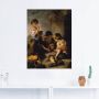 Artland Artprint Jongens bij het dobbelspel. Ca. 1670 1675. als artprint op linnen poster in verschillende formaten maten - Thumbnail 3