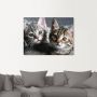 Artland Artprint Kat als artprint van aluminium artprint voor buiten artprint op linnen poster muursticker - Thumbnail 4