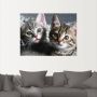 Artland Artprint Kat als artprint van aluminium artprint voor buiten artprint op linnen poster muursticker - Thumbnail 2