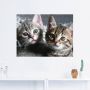 Artland Artprint Kat als artprint van aluminium artprint voor buiten artprint op linnen poster muursticker - Thumbnail 4