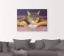 Artland Artprint Kattengejammer als artprint op linnen poster in verschillende formaten maten - Thumbnail 2