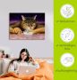 Artland Artprint Kattengejammer als artprint op linnen poster in verschillende formaten maten - Thumbnail 5