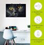 Artland Artprint Kattenogen als artprint van aluminium artprint voor buiten artprint op linnen poster in verschillende maten. maten - Thumbnail 4