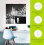 Artland Artprint Keulen Skyline abstracte collage 19 als artprint op linnen poster in verschillende formaten maten - Thumbnail 4