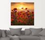 Artland Artprint Klaprozen in het avondlicht als artprint van aluminium artprint voor buiten artprint op linnen poster muursticker - Thumbnail 4