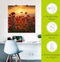 Artland Artprint Klaprozen in het avondlicht als artprint van aluminium artprint voor buiten artprint op linnen poster muursticker - Thumbnail 4