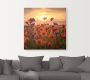 Artland Artprint Klaprozen in het avondlicht als artprint van aluminium artprint voor buiten artprint op linnen poster muursticker - Thumbnail 3