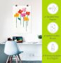 Artland Artprint Kleine vrolijke bloemen als artprint op linnen poster in verschillende formaten maten - Thumbnail 4