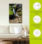 Artland Artprint Kleine waterval in de bergen als artprint op linnen poster muursticker in verschillende maten - Thumbnail 5