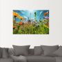 Artland Artprint Kleurrijk bloemenveld als artprint van aluminium artprint voor buiten artprint op linnen poster muursticker - Thumbnail 3