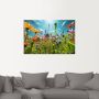 Artland Artprint Kleurrijk bloemenveld als artprint van aluminium artprint voor buiten artprint op linnen poster muursticker - Thumbnail 5