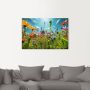 Artland Artprint Kleurrijk bloemenveld als artprint van aluminium artprint voor buiten artprint op linnen poster muursticker - Thumbnail 2