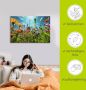 Artland Artprint Kleurrijk bloemenveld als artprint van aluminium artprint voor buiten artprint op linnen poster muursticker - Thumbnail 6