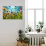 Artland Artprint Kleurrijk bloemenveld als artprint van aluminium artprint voor buiten artprint op linnen poster muursticker - Thumbnail 2