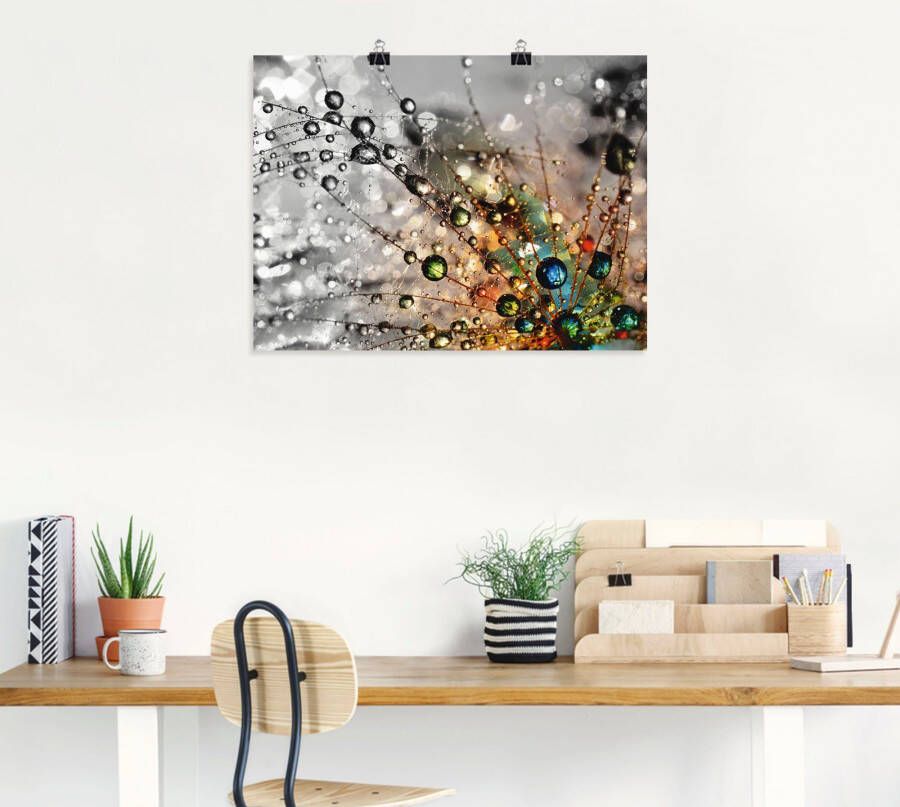 Artland Artprint Kleurrijke natuur als artprint van aluminium artprint voor buiten artprint op linnen poster muursticker