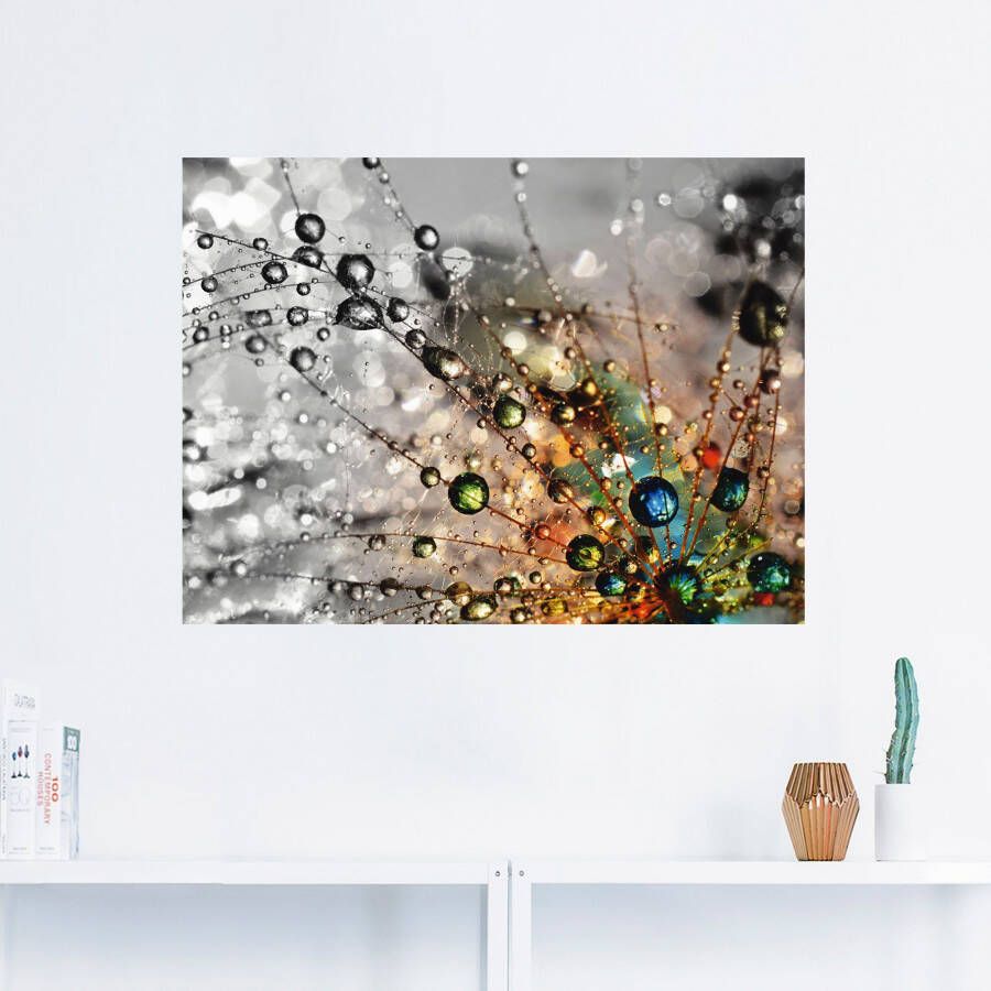 Artland Artprint Kleurrijke natuur als artprint van aluminium artprint voor buiten artprint op linnen poster muursticker