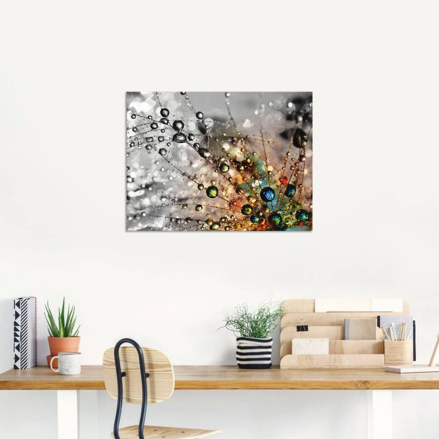 Artland Artprint Kleurrijke natuur als artprint van aluminium artprint voor buiten artprint op linnen poster muursticker