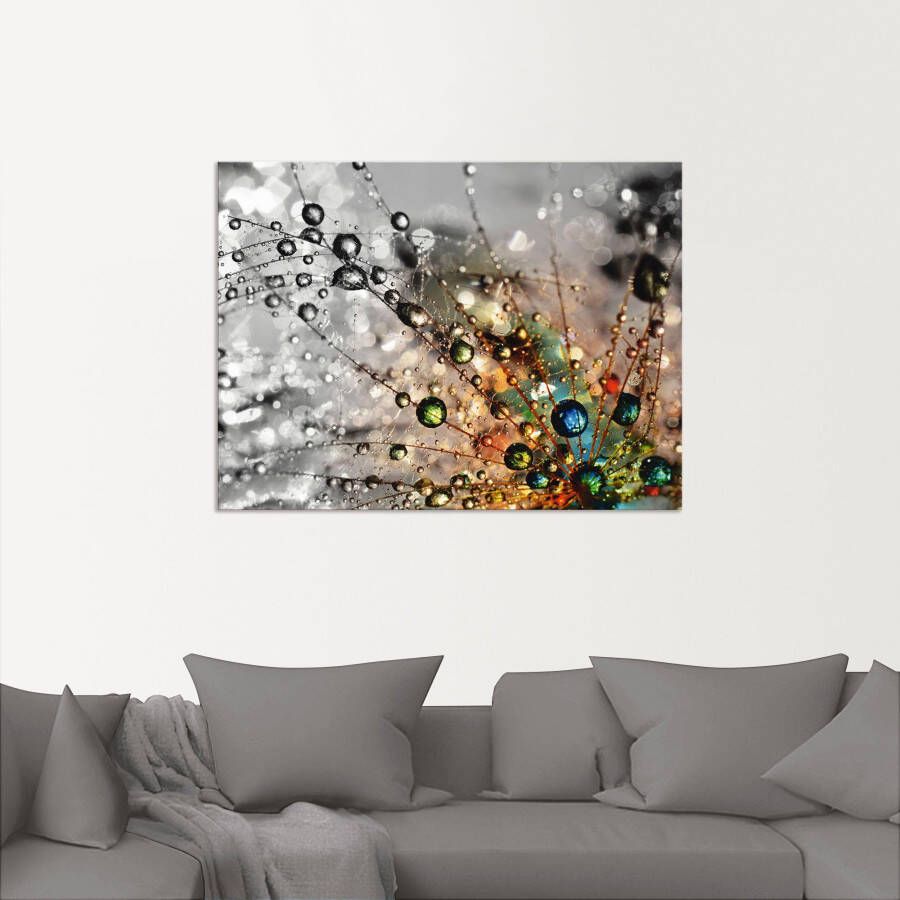 Artland Artprint Kleurrijke natuur als artprint van aluminium artprint voor buiten artprint op linnen poster muursticker