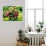 Artland Artprint Koets met bloemen als artprint van aluminium artprint voor buiten artprint op linnen poster in verschillende maten. maten - Thumbnail 3