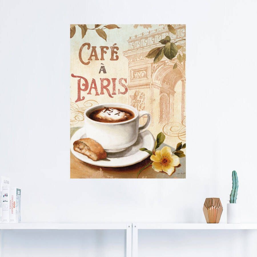 Artland Artprint Koffie in Europa I als poster muursticker in verschillende maten