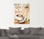 Artland Artprint Koffie in Europa I als poster muursticker in verschillende maten - Thumbnail 4